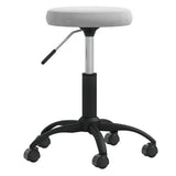 Vidaxl massagekruk fluweel lichtgrijs