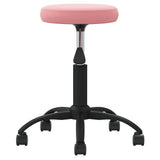 Vidaxl massagekruk fluweel roze
