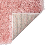 Vidaxl vloerkleed shaggy hoogpolig 50 mm 160x230 cm roze