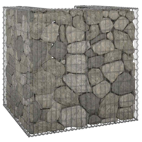 Vidaxl schanskorf voor container 110x100x110 cm gegalvaniseerd staal