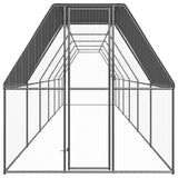VidaXL Kippenhok 2x12x2 m gegalvaniseerd staal