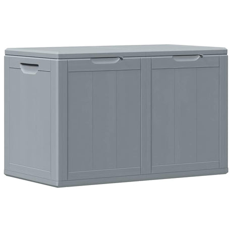 Vidaxl tuinbox 180 l pp houtlook grijs