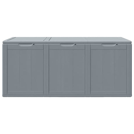 Vidaxl tuinbox 270 l pp houtlook grijs