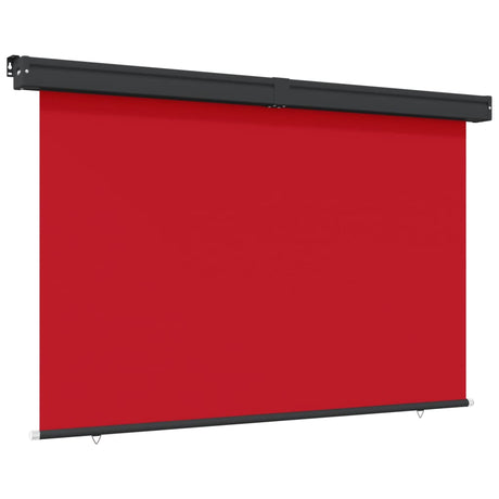 VidaXL Balkonscherm 165x250 cm rood