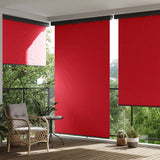 VidaXL Balkonscherm 165x250 cm rood