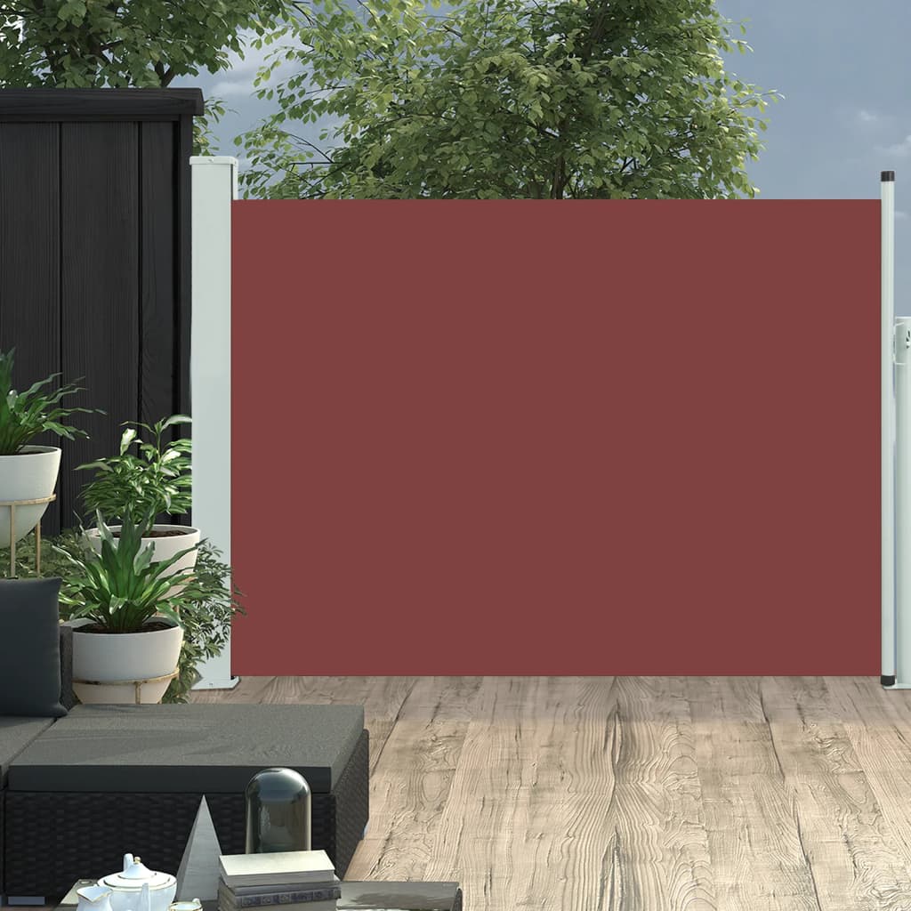 VidaXL Tuinscherm uittrekbaar 117x500 cm bruin