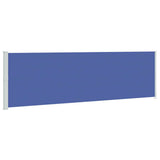 Vidaxl tuinscherm uittrekbaar 180x600 cm blauw