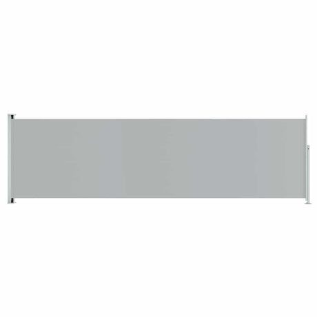 Vidaxl tuinscherm uittrekbaar 180x600 cm grijs