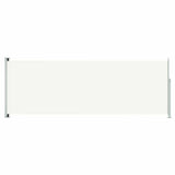 Vidaxl tuinscherm uittrekbaar 220x600 cm crème