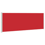 Vidaxl tuinscherm uittrekbaar 220x600 cm rood