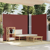 Vidaxl windscherm uittrekbaar 180x600 cm bruin