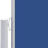 VidaXL Windscherm uittrekbaar 180x600 cm blauw