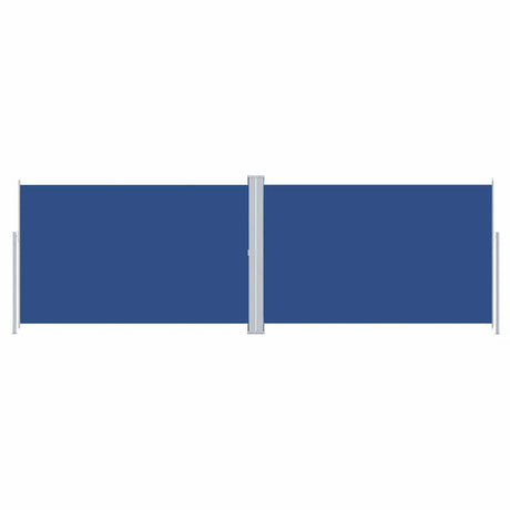 Vidaxl windscherm uittrekbaar 220x600 cm blauw