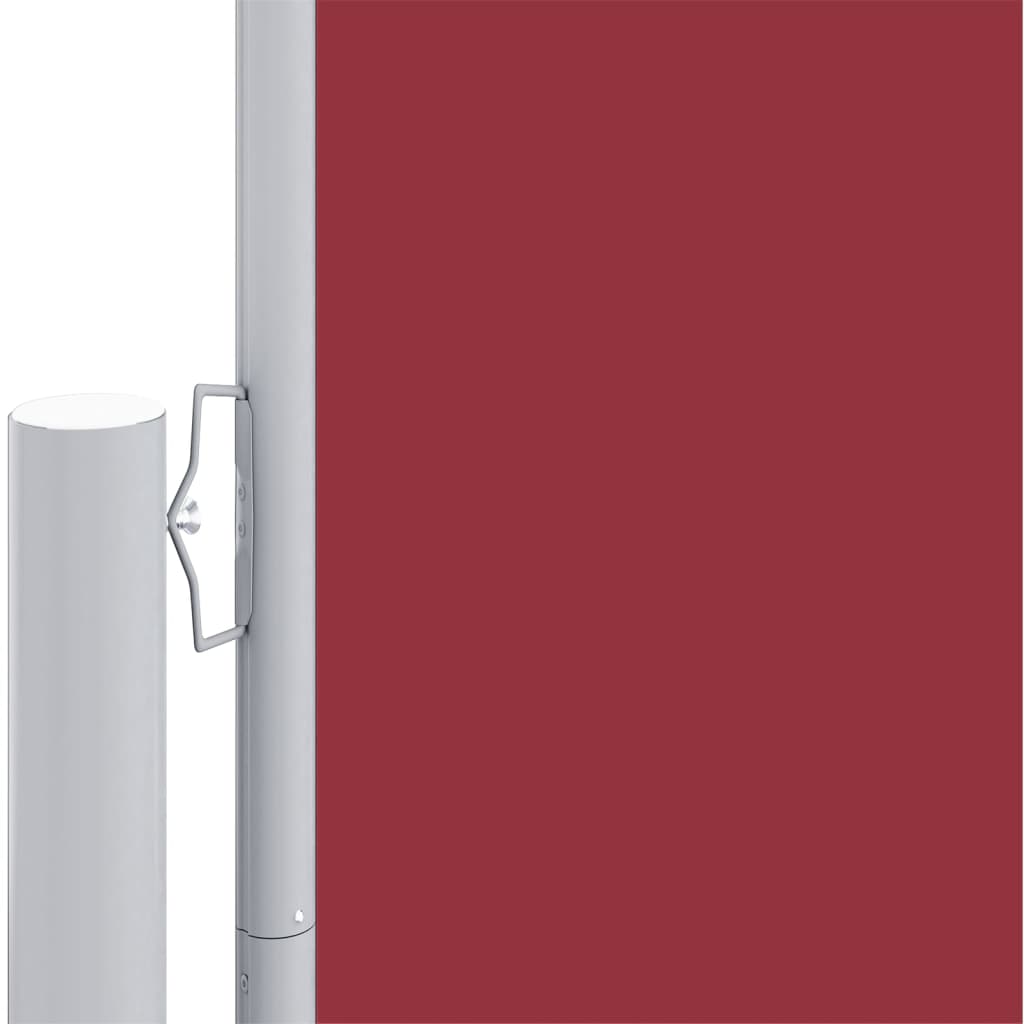 Vidaxl windscherm uittrekbaar 180x1000 cm rood