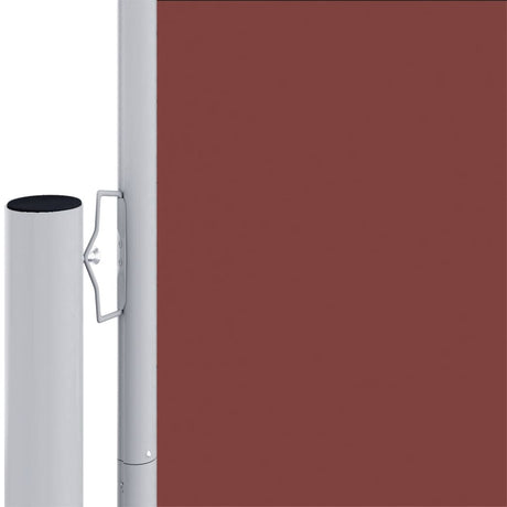 Vidaxl windscherm uittrekbaar 220x1200 cm bruin