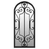 Vidaxl spiegel 100x45 cm ijzer zwart