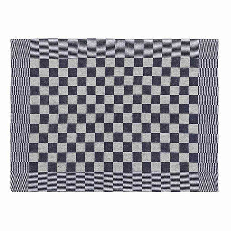 Vidaxl keukendoeken 50 st 50x70 cm katoen blauw en wit