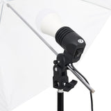 VidaXL Fotostudioset met verlichtingsset en achtergrond