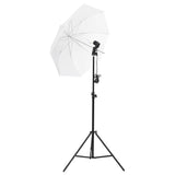 VidaXL Fotostudioset met verlichtingsset, achtergrond en reflector