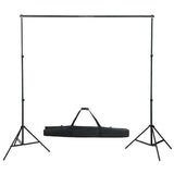 Vidaxl fotostudioset met verlichtingsset, achtergrond en reflector