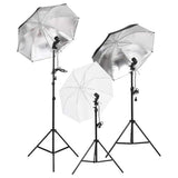 Vidaxl fotostudioset met verlichtingsset en achtergrond