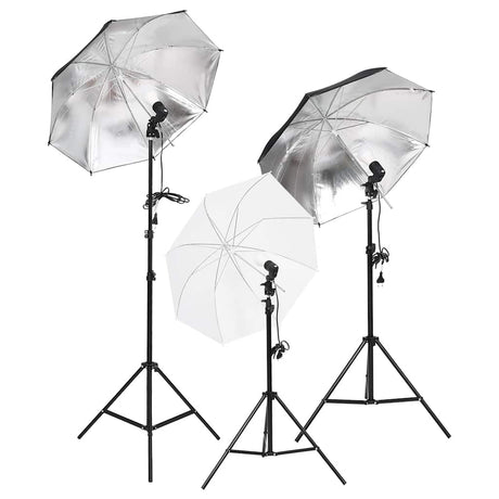 Vidaxl fotostudioset met verlichtingsset, achtergrond en reflector