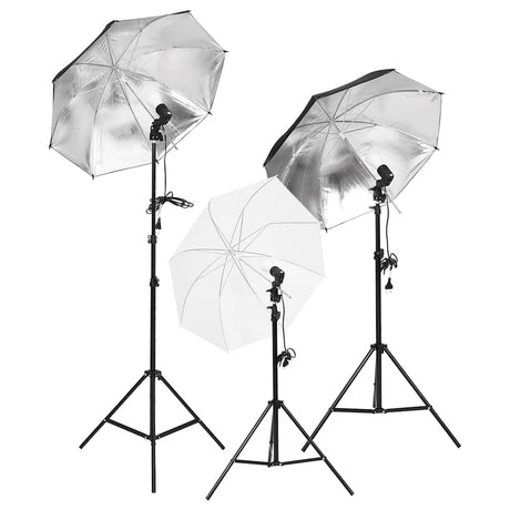 Vidaxl fotostudioset met verlichtingsset, achtergrond en reflector