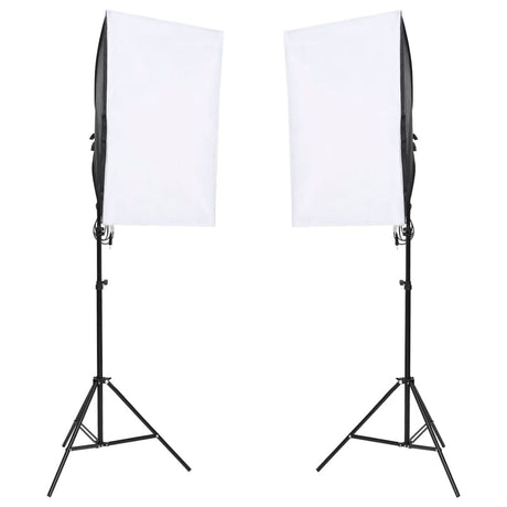 VidaXL Fotostudioset met verlichtingsset en achtergrond