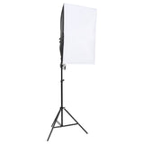 VidaXL Fotostudioset met verlichtingsset en achtergrond