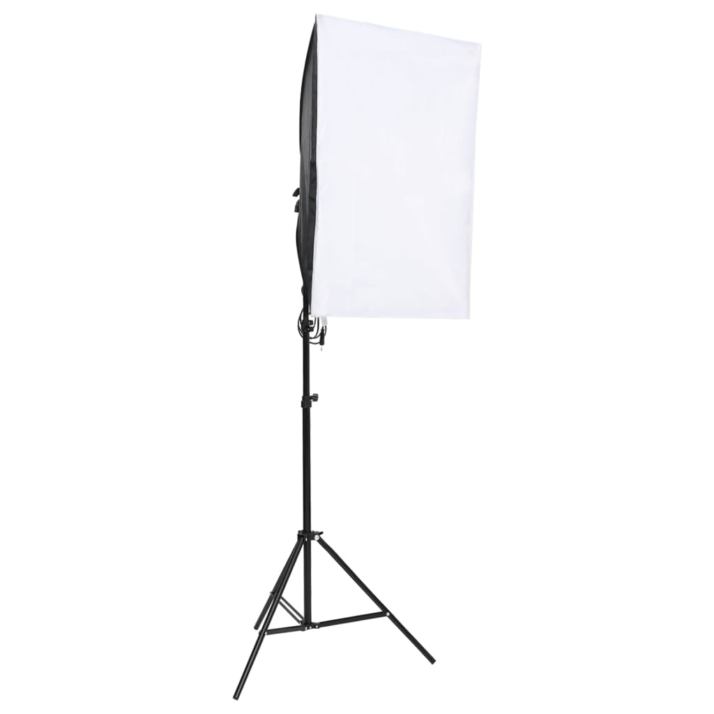 VidaXL Fotostudioset met verlichtingsset en achtergrond