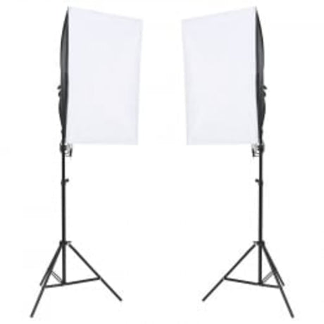 VidaXL Fotostudioset met verlichtingsset, achtergrond en reflector