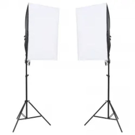 VidaXL Fotostudioset met verlichtingsset, achtergrond en reflector