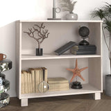 Vidaxl dressoir hamar 85x35x80 cm massief grenenhout wit