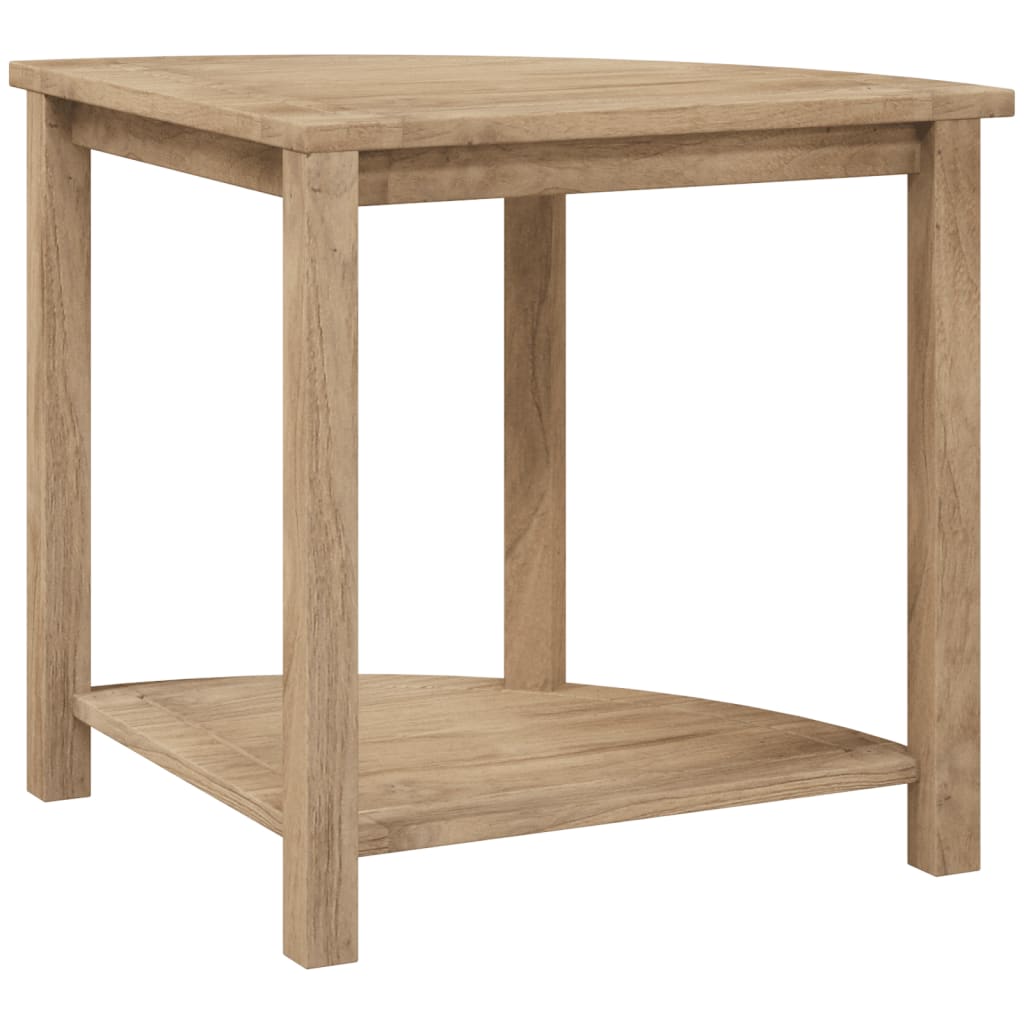 Vidaxl badkamertafel 45x45x45 cm massief teakhout