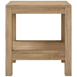 VidaXL Badkamertafel 45x35x45 cm massief teakhout