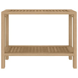 Vidaxl badkamertafel 60x30x45 cm massief teakhout