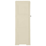 Vidaxl opbergkast hout-look 40x43x125 cm kunststof angorawit