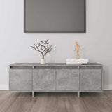 Vidaxl tv-meubel 120x30x40,5 cm bewerkt hout betongrijs