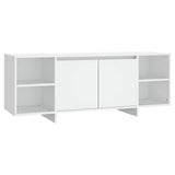 Vidaxl tv-meubel 130x35x50 cm bewerkt hout wit