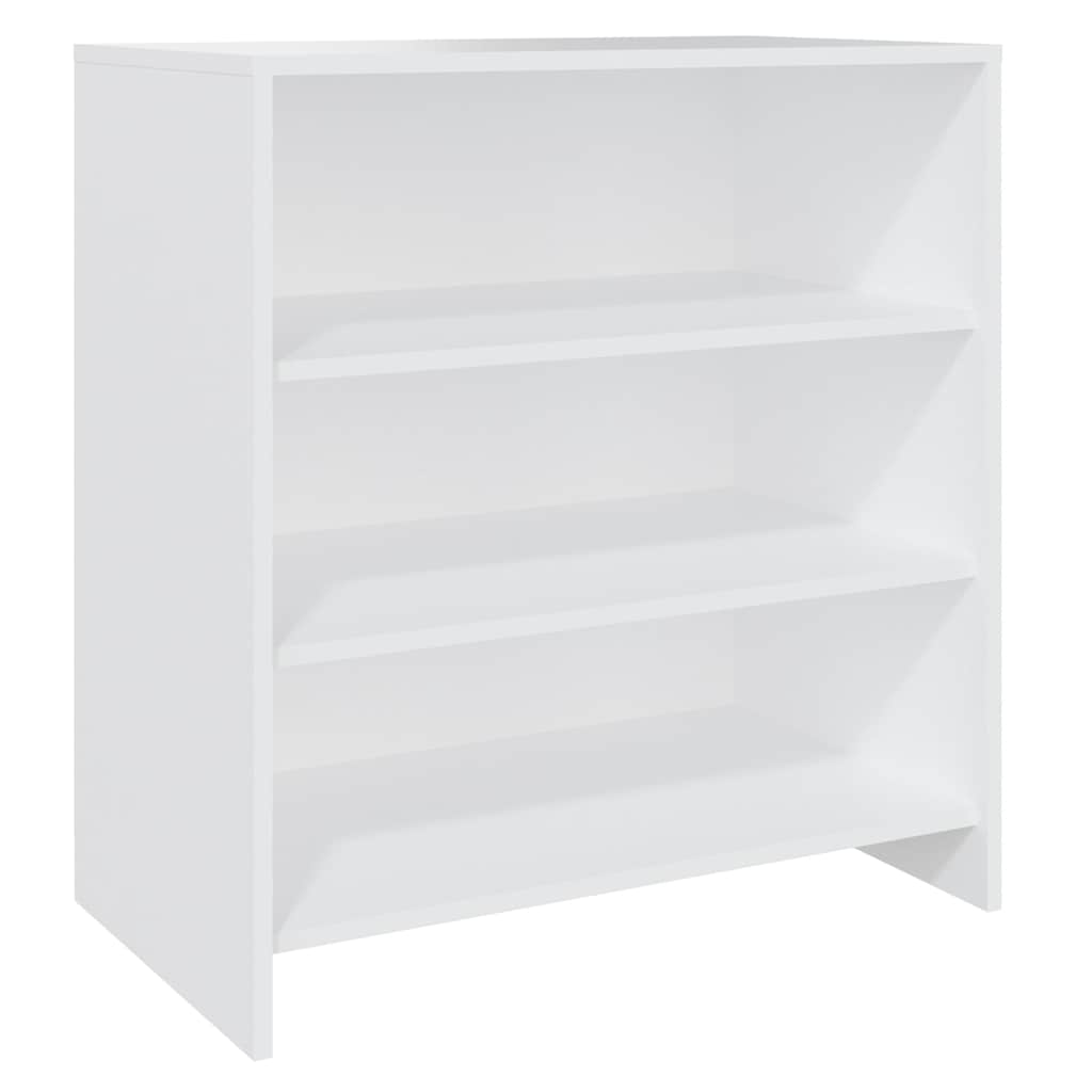 Vidaxl dressoir 70x40,5x75 cm bewerkt hout wit