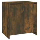 Vidaxl dressoir 70x41x75 cm bewerkt hout gerookt eikenkleurig