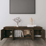 Vidaxl tv-meubel 120x30x40,5 cm bewerkt hout gerookt eikenkleurig