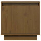 Vidaxl nachtkastjes 2 st 40x30x40 cm massief grenenhout honingbruin