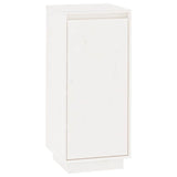 Vidaxl schoenenkast 35x35x80 cm massief grenenhout wit