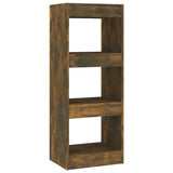 Vidaxl boekenkast kamerscherm 40x30x103 cm bewerkt hout gerookt eiken