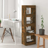 Vidaxl boekenkast kamerscherm 40x30x135 cm gerookt eikenkleurig