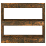 Vidaxl boekenkast kamerscherm 80x30x72 cm gerookt eikenkleurig