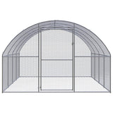 VidaXL Kippenren 3x4x2 m gegalvaniseerd staal