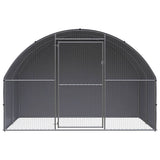 Vidaxl kippenren 3x2x2 m gegalvaniseerd staal