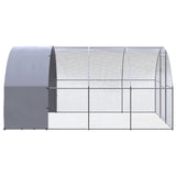 VidaXL Kippenren 3x4x2 m gegalvaniseerd staal
